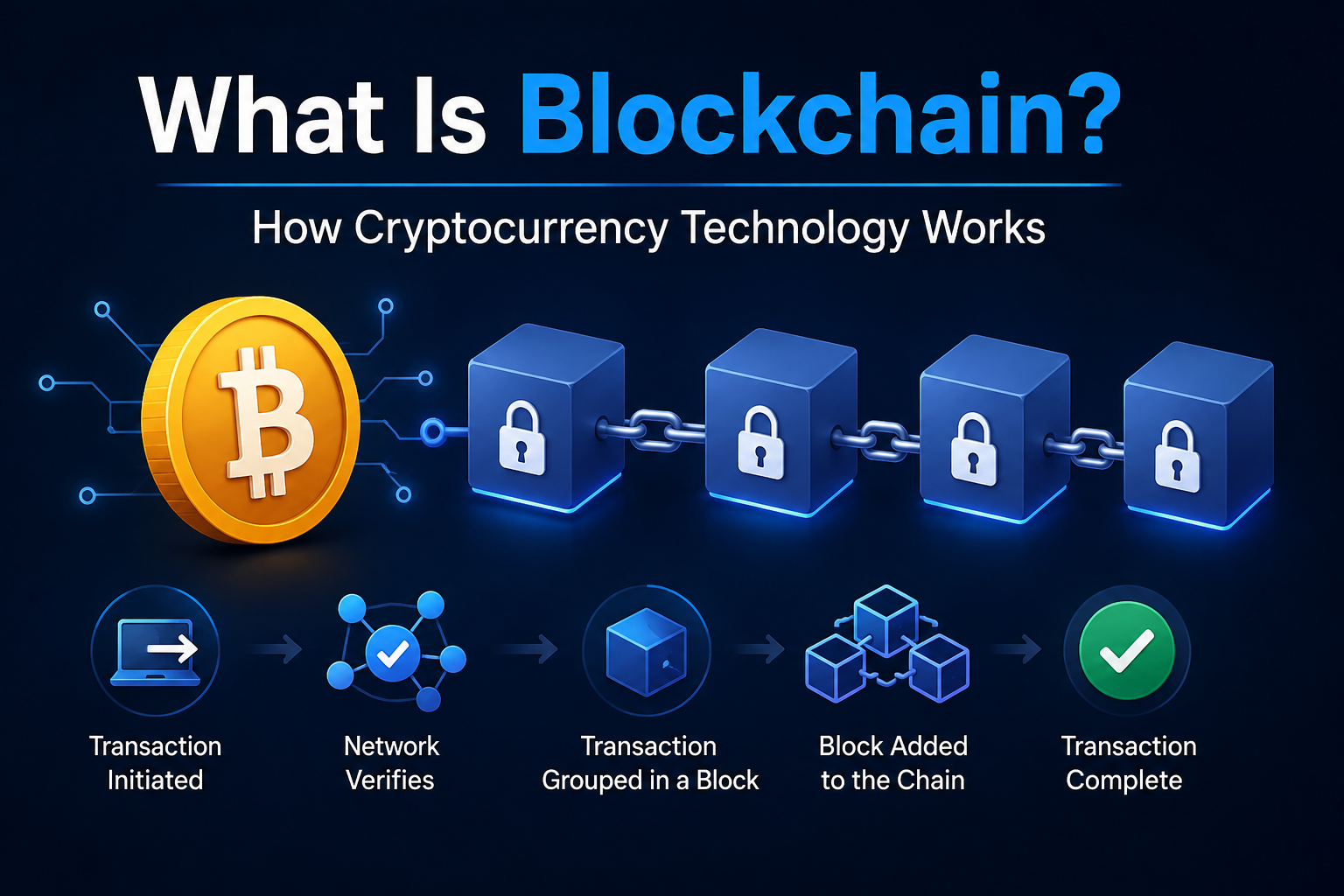 What Is Blockchain? How Cryptocurrency Technology Works