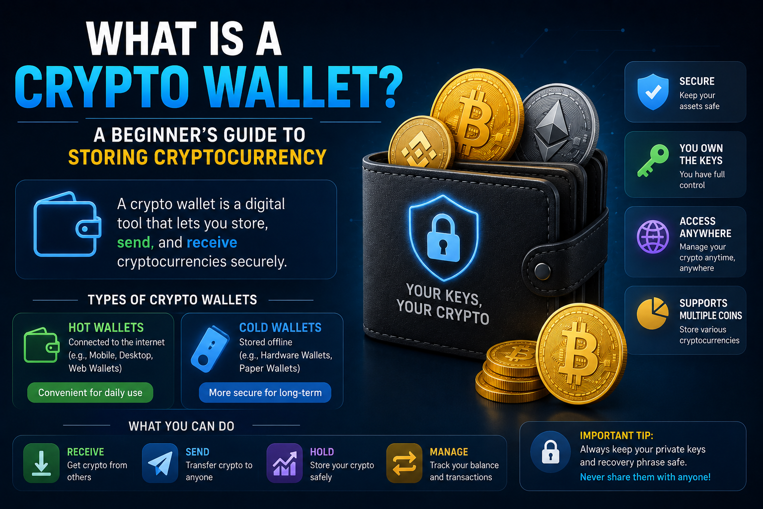 What Is a Crypto Wallet? A Beginner’s Guide to Storing Cryptocurrency
