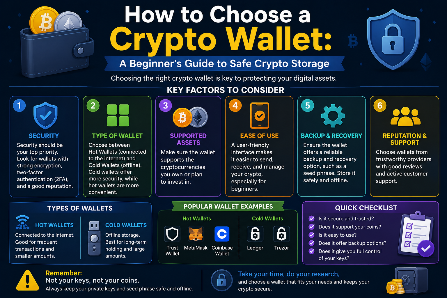 How to Choose a Crypto Wallet: A Beginner's Guide to Safe Crypto Storage